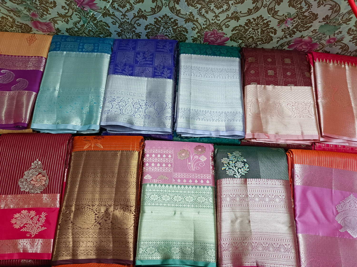Parijatham vegan kanchi silk saree