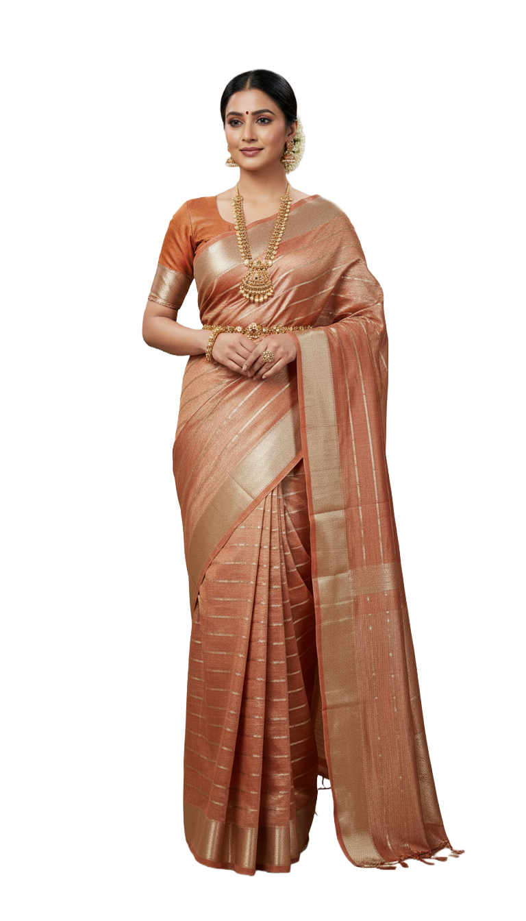 Vegan tissue Saree