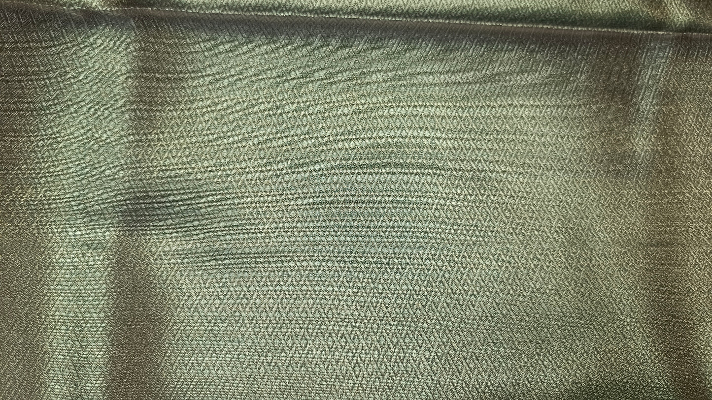 Gold with purple Radiance Heritage vegan self tissue kanchi silk saree LA25939