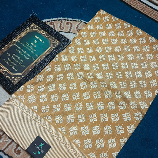 Mustard Kashmiri vegan crepe Silk vol 01 SA25662